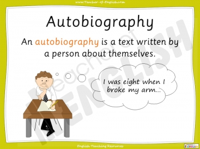 autobiography examples year 5
